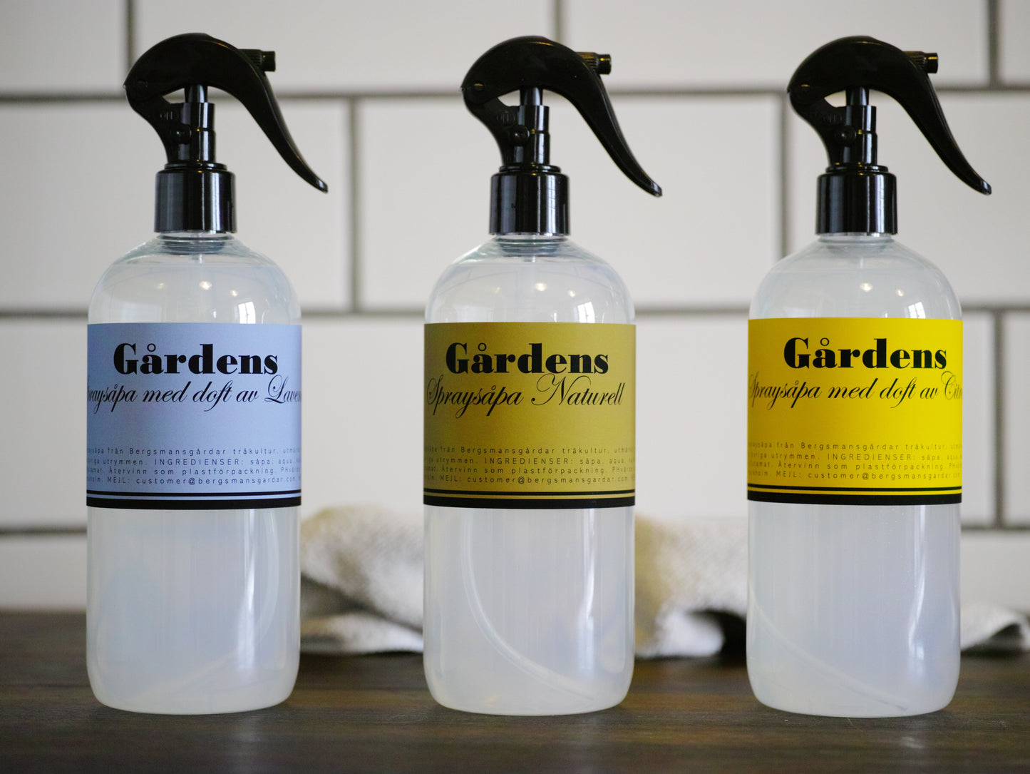 Gårdens Såpaspray med doft av Lavendel - 500ml