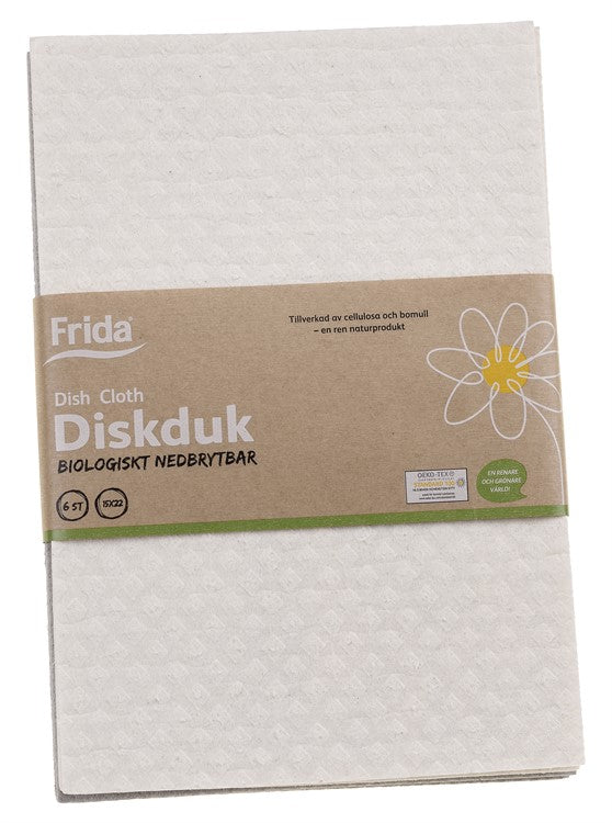 Diskduk från Frida Nature Line - 6 Pack